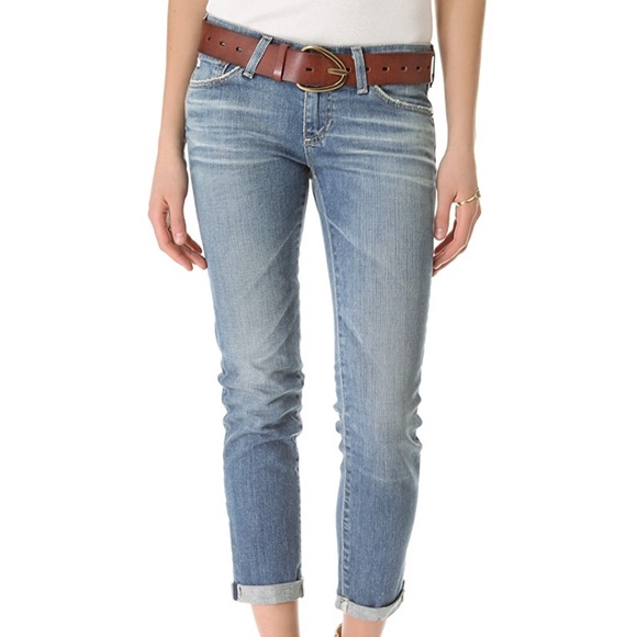 AG The Stilt Roll Up Cigarette Jean Distressed 27 - Picture 6 of 6